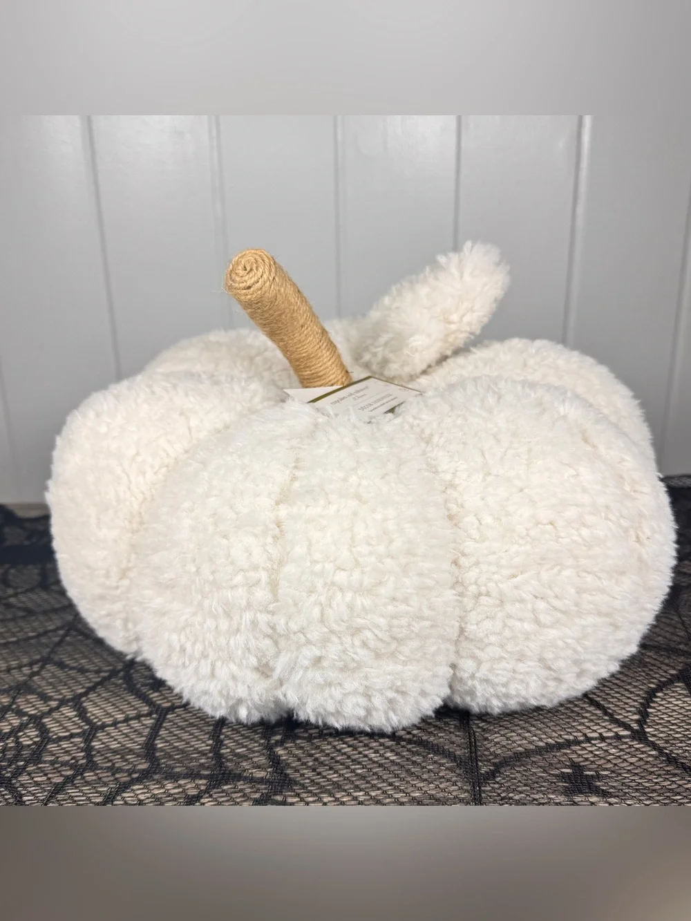 NEW Cupcakes & Cashmere Pumpkin with Ghost Halloween Decor